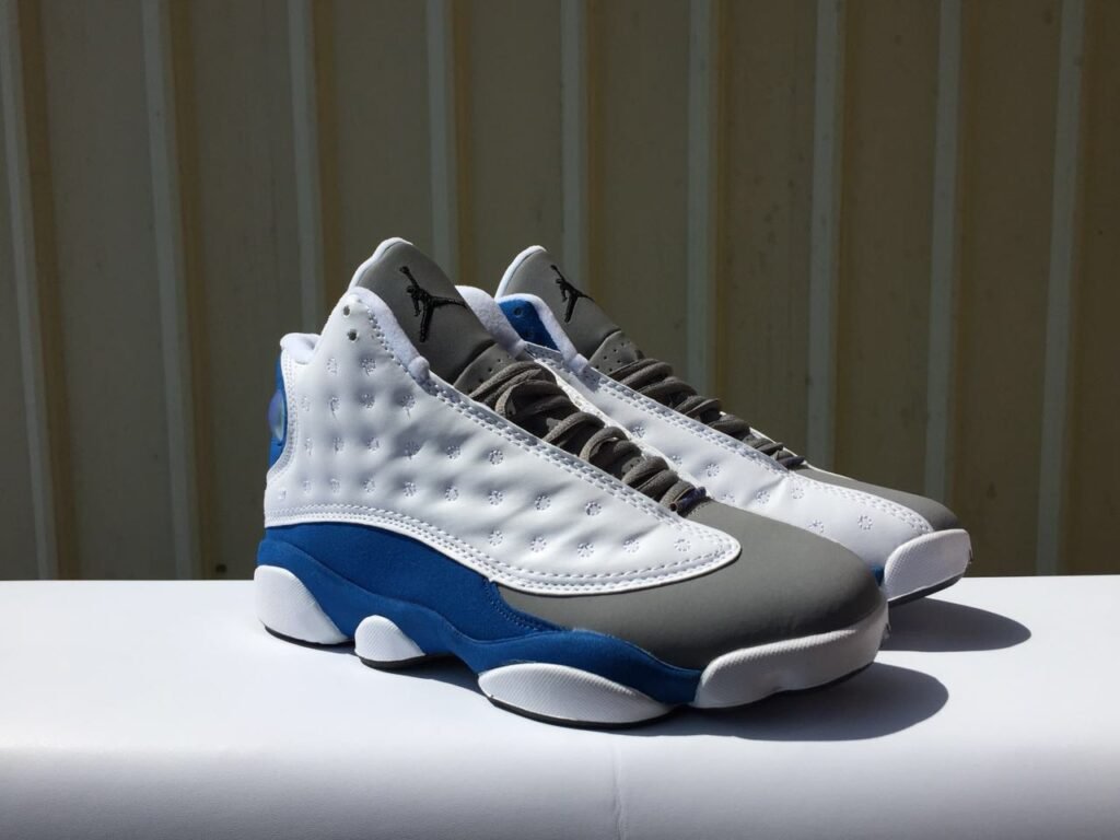 black grey and white 13s