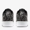 NIKE AIR FORCE 1 LOW JUST DO IT BLACK – MEN’S - Imagen 3