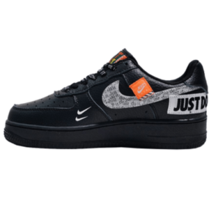 NIKE AIR FORCE «JUST DO IT» NEGRAS
