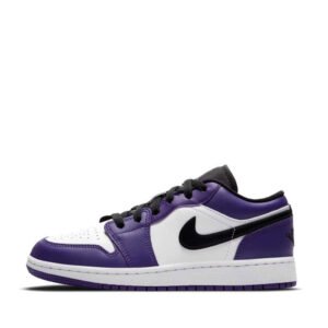 NIKE AIR JORDAN 1 LOW COURT PURPLE WHITE