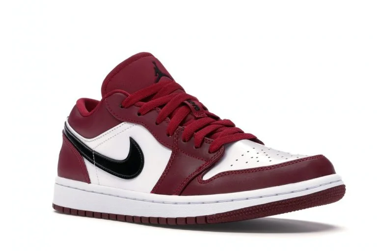 NIKE AIR JORDAN 1 LOW NOBLE RED - Imagen 2
