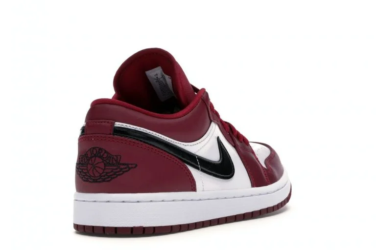 NIKE AIR JORDAN 1 LOW NOBLE RED - Imagen 3