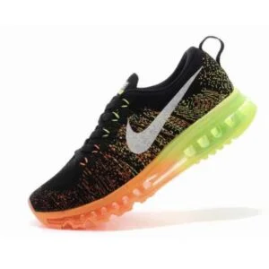 NIKE AIR MAX FLYKNIT AMARILLO Y NEGRO