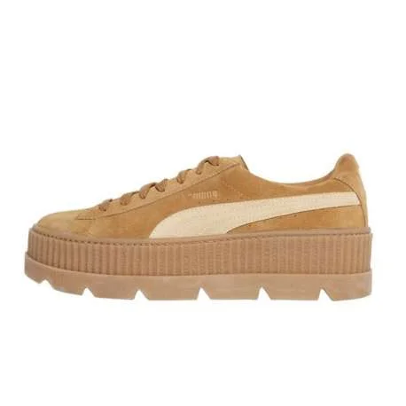 PUMA FENTY SUEDE CLEATED CREEPER MARRONES