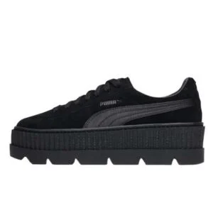 PUMA FENTY SUEDE CLEATED CREEPER NEGRAS