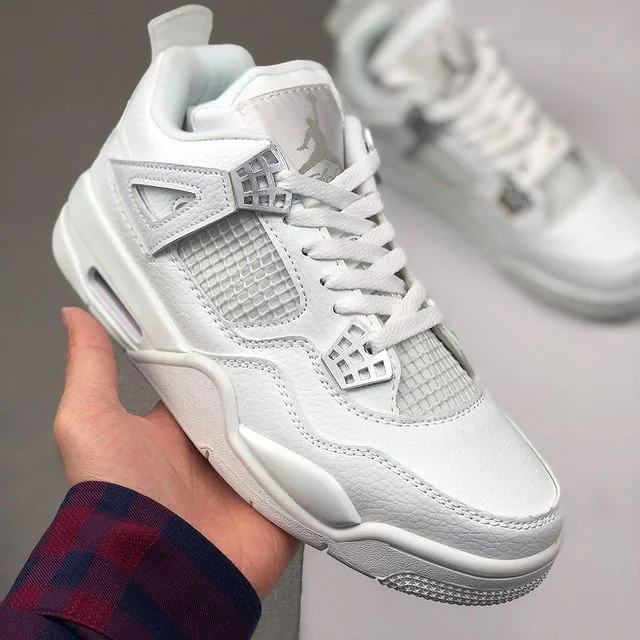 Nike Retro 4 "Pure Money" Blanco